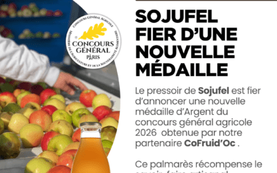 NOUVELLE MEDAILLE : notre partenaire CoFruid’Oc remporte l’Argent à Paris !